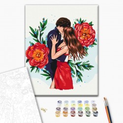 Картина за номерами: Танець пристрасті © Alla Berezovska "BrushMe"