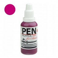 Renesans Туш акрилова Pen Acrylic Ink 35мл №7 маджента Renesans Туш акрилова Pen Acrylic Ink 35мл №7 маджента
