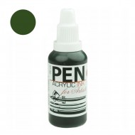 Renesans Туш акрилова Pen Acrylic Ink 35мл №12 кисла зелень Renesans Туш акрилова Pen Acrylic Ink 35мл №12 кисла зелень