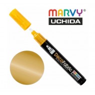 Маркер для розпису тканин, Золото, односторонній, 223, DecoFabric, Marvy