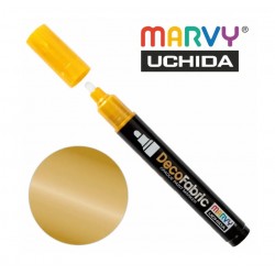 Маркер для розпису тканин, Золото, односторонній, 223, DecoFabric, Marvy