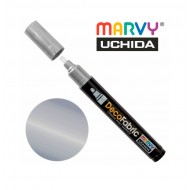 Маркер для розпису тканин, Срібло, односторонній, 223, DecoFabric, Marvy