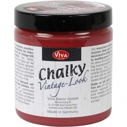 Крейдяна патина "Chalky Vintage Look" для декору "Шебби Шик" 20мл ЧЕРВОНИЙ Крейдяна патина "Chalky Vintage Look" для декору "Шебби Шик" 20мл ЧЕРВОНИЙ