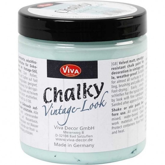 Крейдяна патина "Chalky Vintage Look" для декору "Шебби Шик" 20мл БЛАКИТНА ВОДА Крейдяна патина "Chalky Vintage Look" для декору "Шебби Шик" 20мл БЛАКИТНА ВОДА
