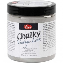 Крейдяна патина "Chalky Vintage Look" для декору "Шебби Шик" 20мл СІРИЙ Крейдяна патина "Chalky Vintage Look" для декору "Шебби Шик" 20мл СІРИЙ