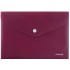 Папка на кнопці А5, Earth colors бордо, AXENT