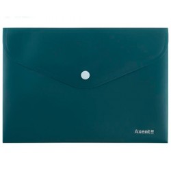 Папка на кнопці А5, Earth colors зелений, AXENT Папка на кнопці А5, Earth colors зелений, AXENT