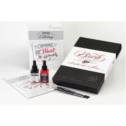 daVinci універсальний набір пензлів Ser.5598 (№1,6), Hahnemühle склейка А5 (2шт), Schmincke туш 28 м daVinci універсальний набір пензлів Ser.5598 (№1,6), Hahnemühle склейка А5 (2шт), Schmincke туш 28 м