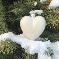 Пластмасова заготовина "Серце" 9x11см Пластмасова заготовина "Серце" 9x11см