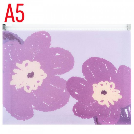 Папка на блискавці zip-lock А5+ Lavender-4 Папка на блискавці zip-lock А5+ Lavender-4