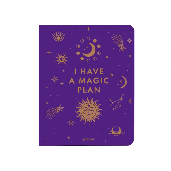 Блокнот для планування "I have MAGIC plan" фіолетовий, ORNER