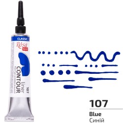 Контур універсальний, Синій, 20 мл, ROSA Talent Контур універсальний, Синій, 20 мл, ROSA Talent