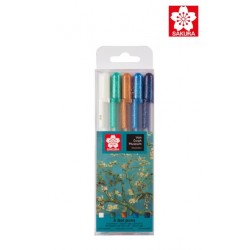 Набір ручок Gelly Roll Van Gogh Museum, 5 шт., Sakura Набір ручок Gelly Roll Van Gogh Museum, 5 шт., Sakura