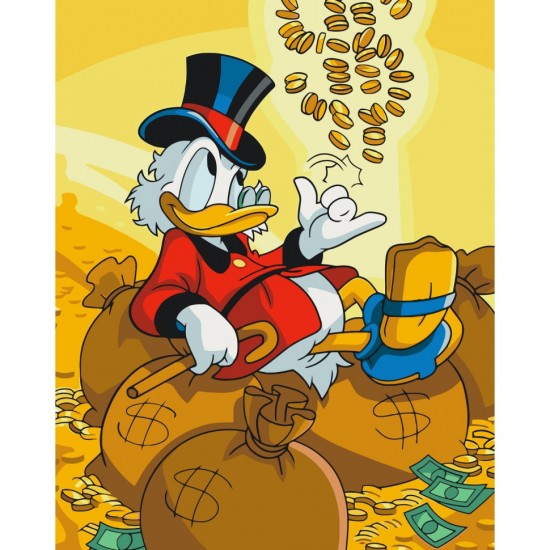 Набір для розпису "Scrooge McDuck" 40*50 см #, АrtCraft