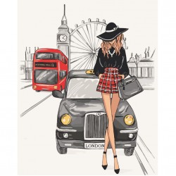 Набір для розпису "Елегантність Лондона" 40*50 см, АrtCraft