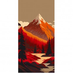 Набір для розпису "Перед сутінками" 40*80 см, АrtCraft