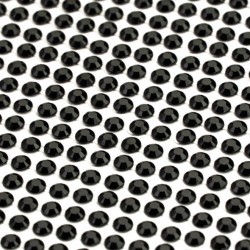 Стрази самоклеючі, Чорні, 5мм, 375шт, ROSA Talent Стрази самоклеючі, Чорні, 5мм, 375шт, ROSA Talent