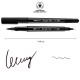 Набір акварельних маркерів SANTI "Brush Pen" 12 кольорів, двосторонні Набір акварельних маркерів SANTI "Brush Pen" 12 кольорів, двосторонні