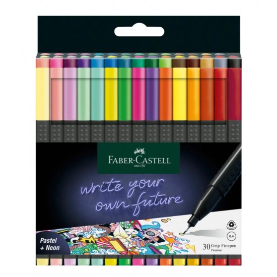 151630 РУЧКА GRIP 0,4ММ 30ШТ FINE PEN 151630 РУЧКА GRIP 0,4ММ 30ШТ FINE PEN