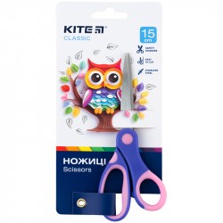 Ножиці  дитячі, 15см Kite Classic, 1 Ножиці  дитячі, 15см Kite Classic, 1