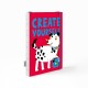 Скетчбук А5, 120арк, 150г/м2, нелінований «Create yourself» , ORNER Скетчбук А5, 120арк, 150г/м2, нелінований «Create yourself» , ORNER