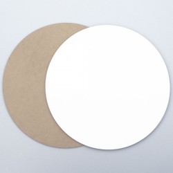 МДФ грунтоване, кругле, Ø20 см, акрил, ROSA Studio