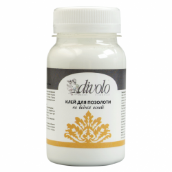 Клей (мікстіон) для позолоти, на водній основі, 100 мл, Divolo Клей (мікстіон) для позолоти, на водній основі, 100 мл, Divolo