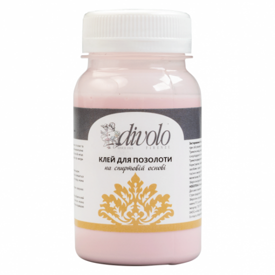 Клей (мікстіон) для позолоти, на спиртовій основі 100 мл, Divolo