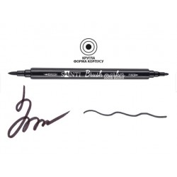 Набір маркерів акварельних SANTI "Brush Marker" 12 шт/уп, двосторонні