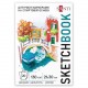 Скетчбук SANTI для спирт. маркерів, "Relax" А4, 20 арк., склейка, 130г/м2