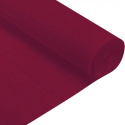 Папір гофрований SANTI бордовий 230% (рулон 50*200см)