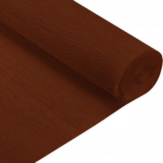 Папір гофрований SANTI коричневий 230% (рулон 50*200см)