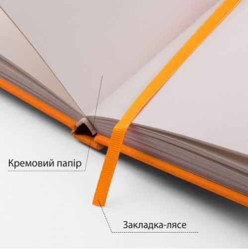 Скетчбук SANTI для графіки, 12x12см, 100 арк., тверда обкладинка PU, 110г/м2, жовтий