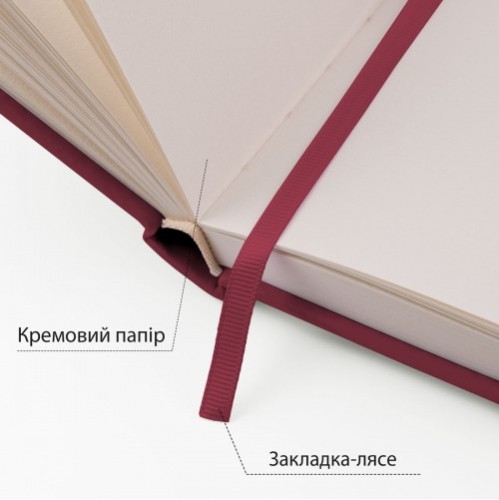 Скетчбук SANTI для графіки, 13х21см, 80 арк., тверда обкладинка PU, 110г/м2, сливовий
