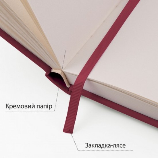 Скетчбук SANTI для графіки, 16х23см, 80 арк., тверда обкладинка PU, 110г/м2, сливовий Скетчбук SANTI для графіки, 16х23см, 80 арк., тверда обкладинка PU, 110г/м2, сливовий