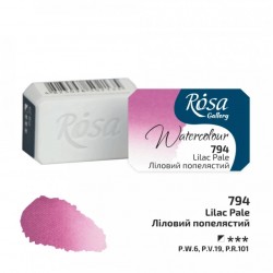 Фарба акварельна, Ліловий попелястий (794), 2,5мл, ROSA Gallery