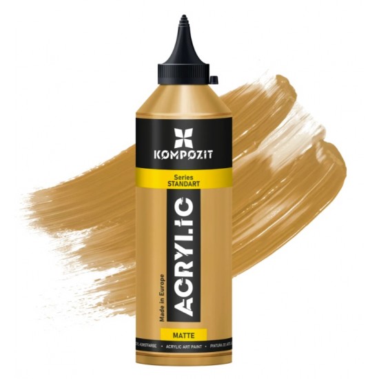 Фарба акрилова STANDART "Kompozit", 500 мл (093 Золото)
