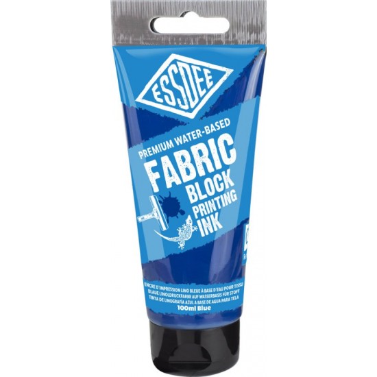 Чорнило для ліногравюри Fabric Ink Синє 100мл, ESSDEE