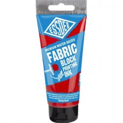 Чорнило для ліногравюри Fabric Ink Червоне 100мл, ESSDEE
