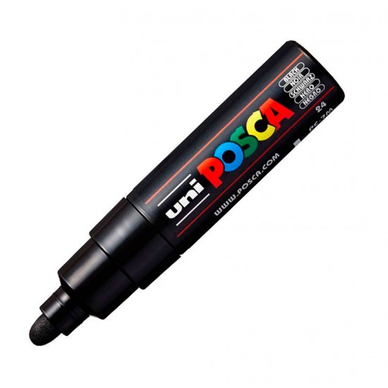 Маркер uni POSCA, 4,5-5,5мм, чорний