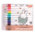 Маркери акрилові Yes "Miffy", 12 кольорів у PET пакуванні