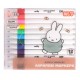 Маркери акрилові Yes "Miffy", 12 кольорів у PET пакуванні Маркери акрилові Yes "Miffy", 12 кольорів у PET пакуванні