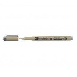 Лінер PIGMA MICRON (0.5), 0,45мм, Сірий, Світлий, Sakura Лінер PIGMA MICRON (0.5), 0,45мм, Сірий, Світлий, Sakura