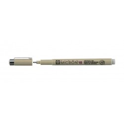 Лінер PIGMA MICRON (10), 0,6мм, Сірий, Sakura Лінер PIGMA MICRON (10), 0,6мм, Сірий, Sakura