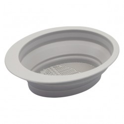 Силіконовий складний стакан для води, сірий, 11*14,7см,  D.K.ART & CRAFT