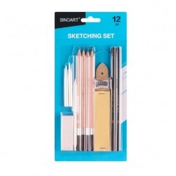 Набір для рисунку Sketching 12шт, в блістері, Sinoart