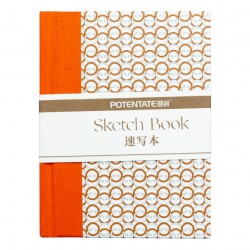 Скетчбук для ескізів Hardbound Stitch, 10,5х14,2 см, 180 г/м2, 48 л, Potentate