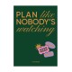 Блокнот для планування "PLAN LIKE NOBODY'S WATCHING" зелений