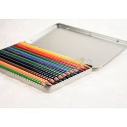 Олівці 12 кольорів круглі d=4.0 у метал.пеналі,ColorCore (new),E3130-12TN-B,TM"Marco" Олівці 12 кольорів круглі d=4.0 у метал.пеналі,ColorCore (new),E3130-12TN-B,TM"Marco"