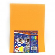 17A4-009 Фоаміран EVA 1.7±0.1MM "Світло-помарачевий" A4 (21X29.7CM)